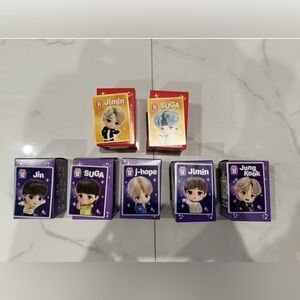 McDonald's Mini Toy Set - Purple, Red, and Yellow BTS TINY TAN